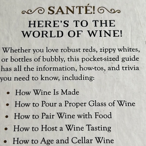 Wine Trivia Game and Wine Snob Book Set/2 - NWOT - Picture 9 of 10